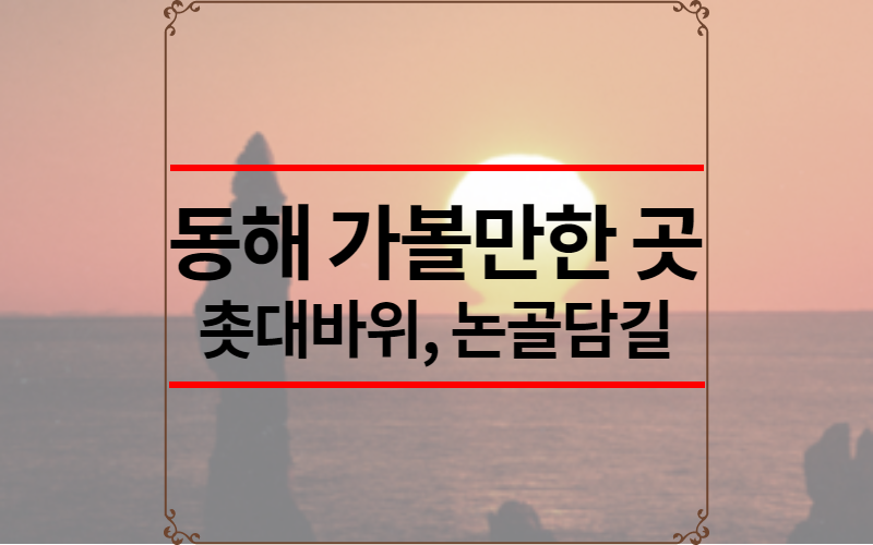동해 가볼만한 곳