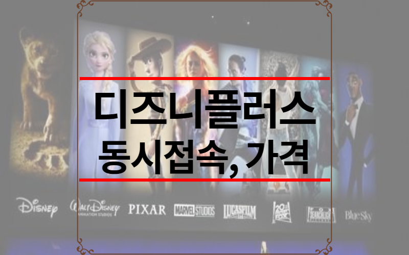 디즈니플러스 동시접속