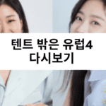 텐트 밖은 유럽4 다시보기