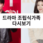 드라마 조립식가족 다시보기