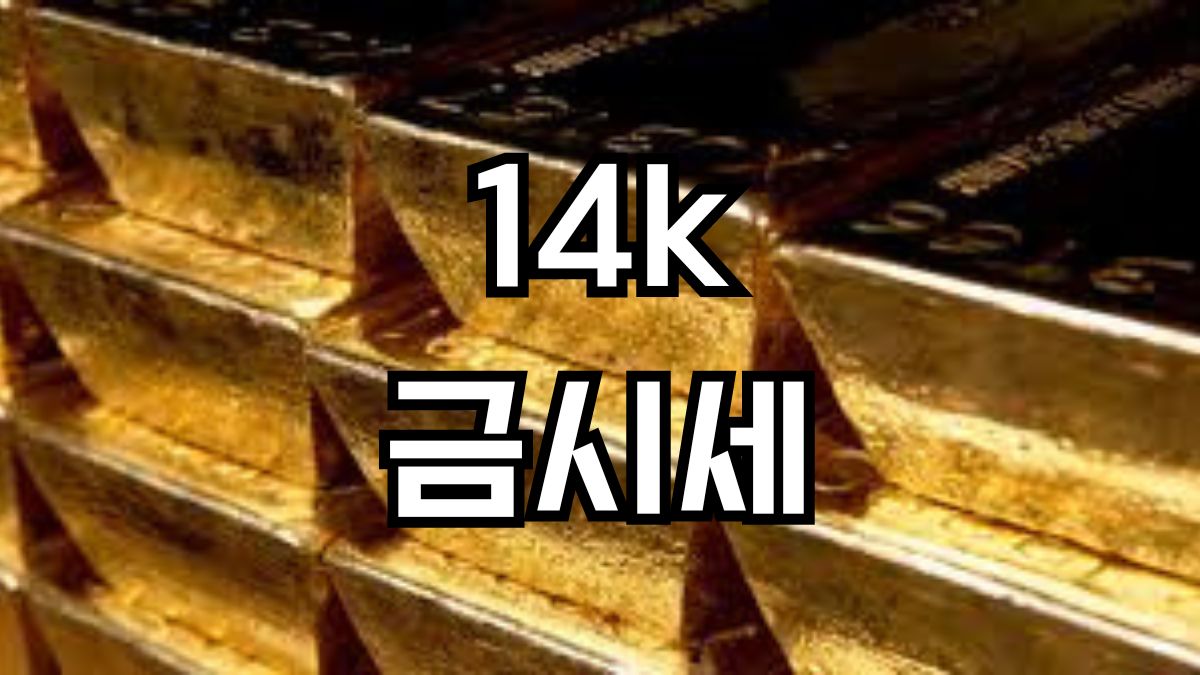 14k 금시세