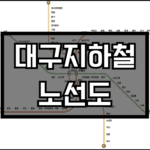 대구지하철노선도