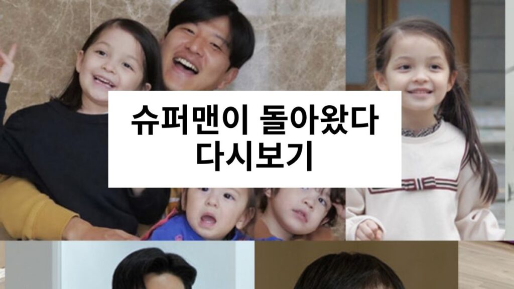 슈퍼맨이 돌아왔다 다시보기