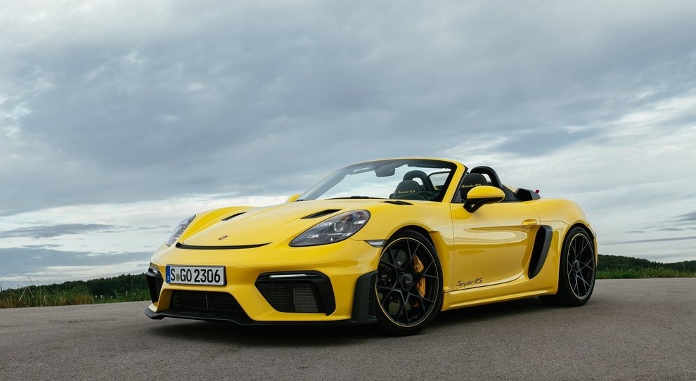 2024 포르쉐 718 스파이더 RS Racing Yellow
