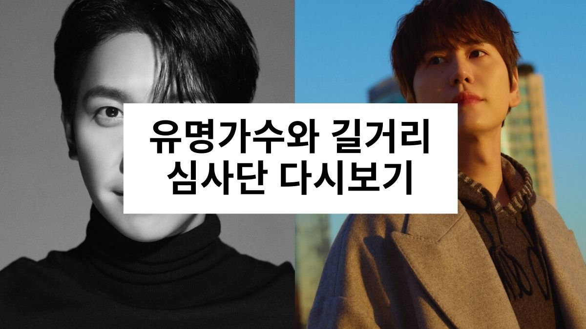 유명가수와 길거리 심사단 다시보기