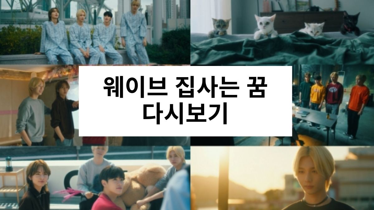 웨이브 집사는 꿈 다시보기