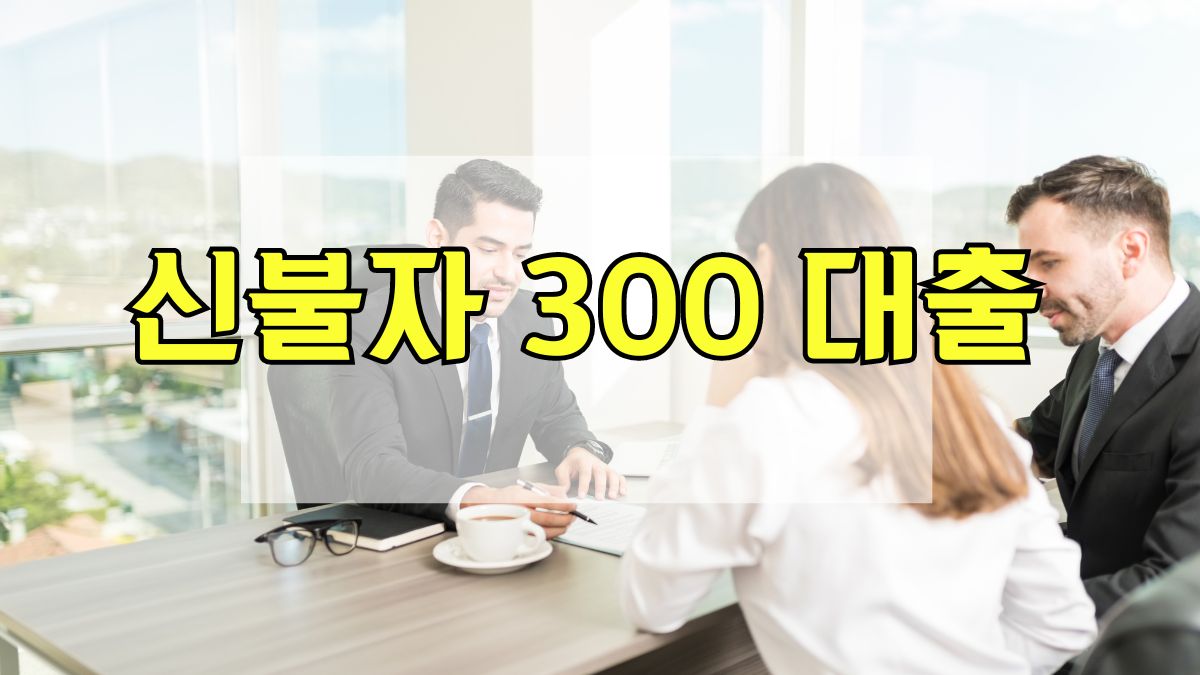 신불자 300 대출