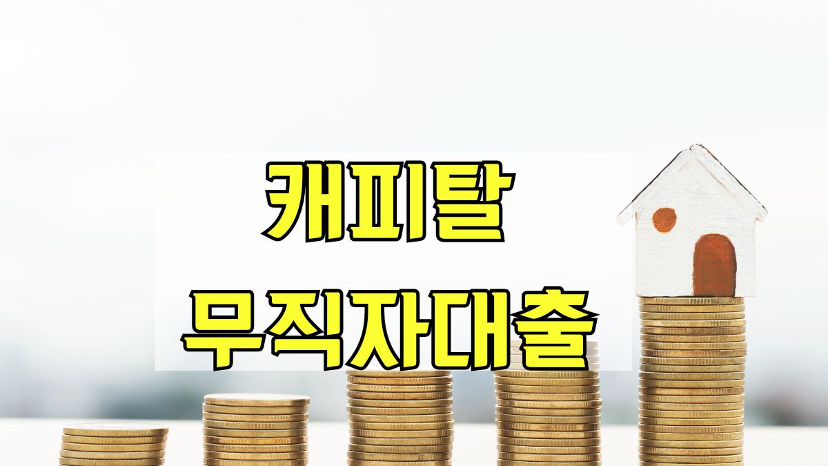 캐피탈 무직자대출