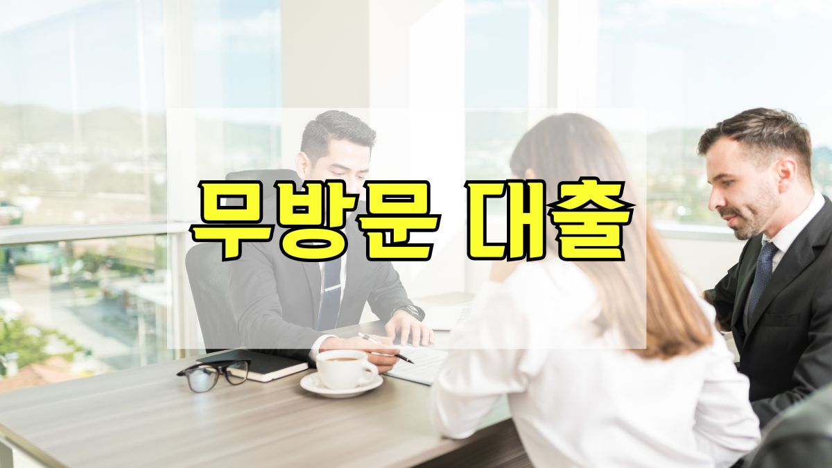 무방문 대출