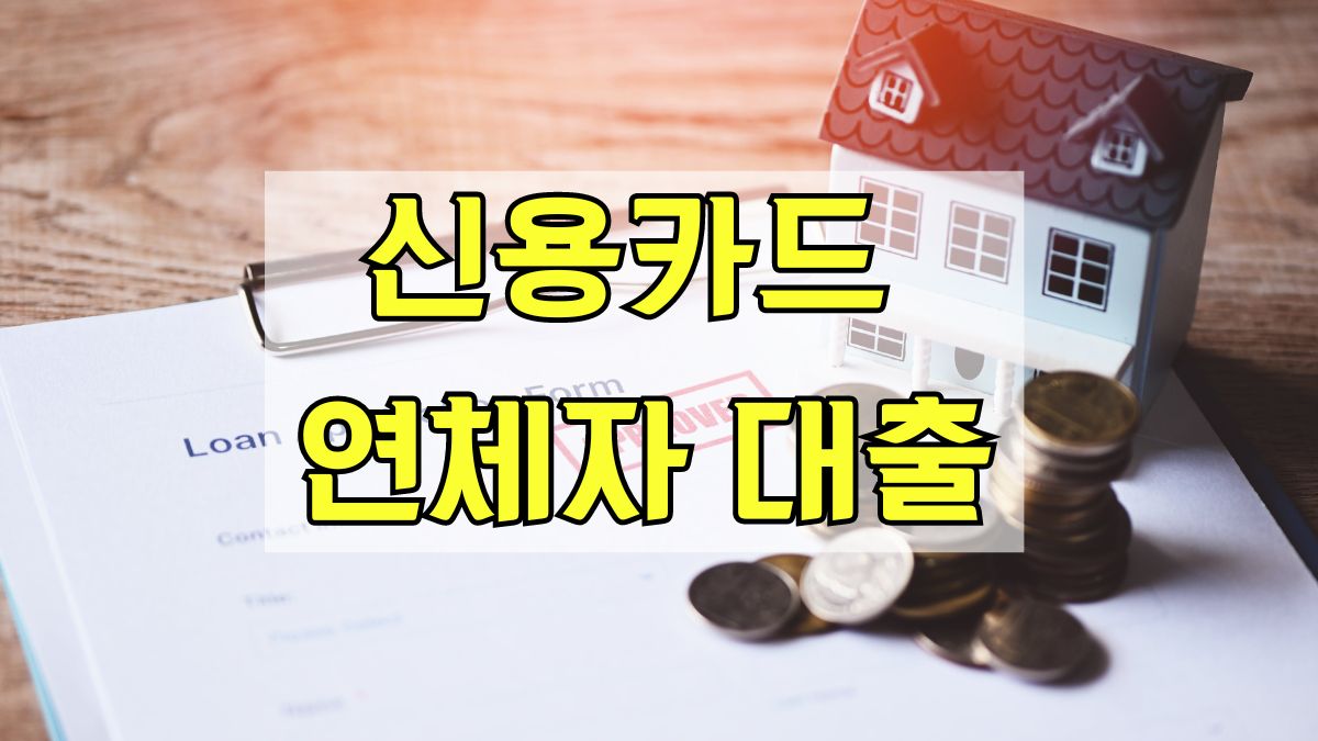 신용카드 연체자 대출