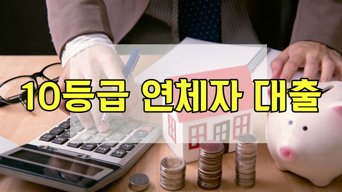 10등급 연체자 대출