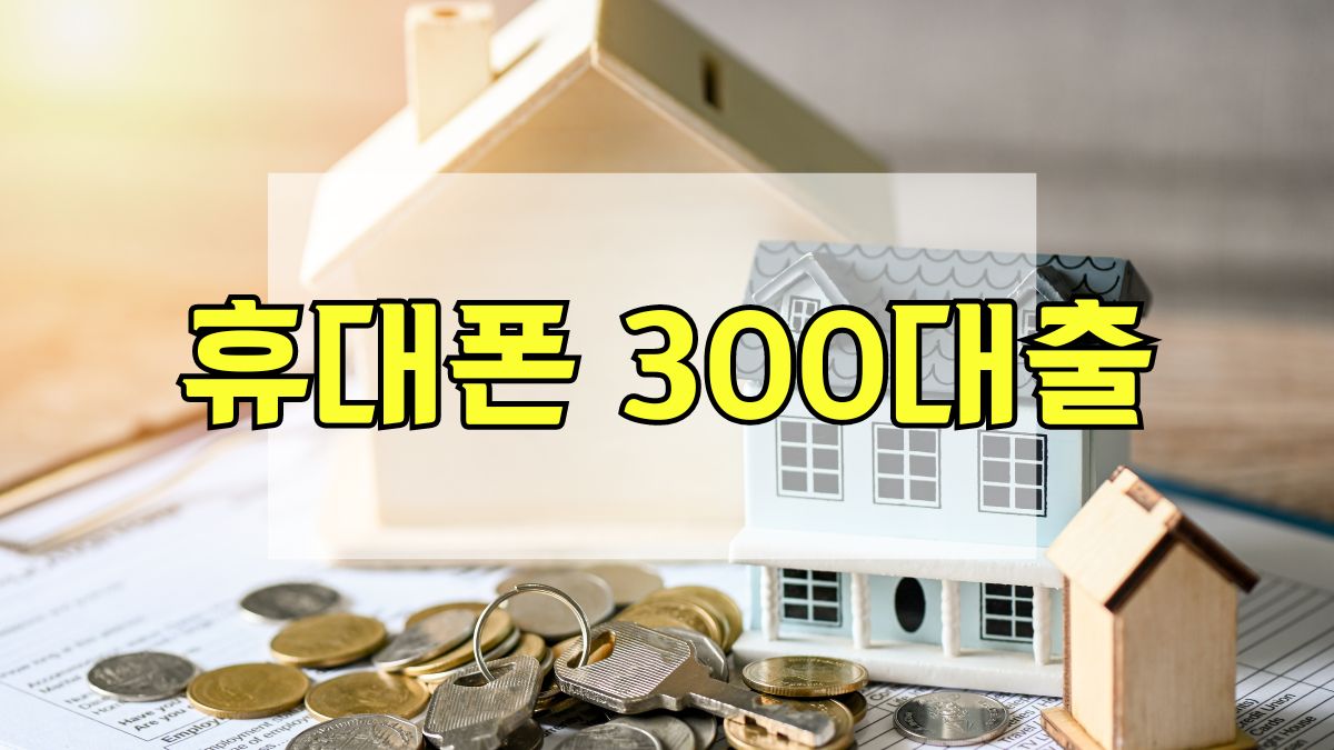 휴대폰 300대출