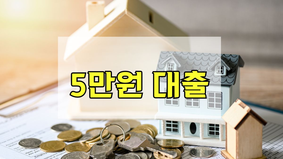 5만원 대출