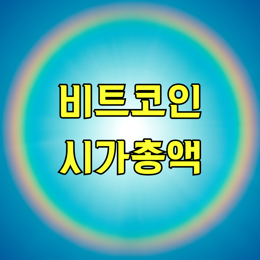 비트코인 시가총액
