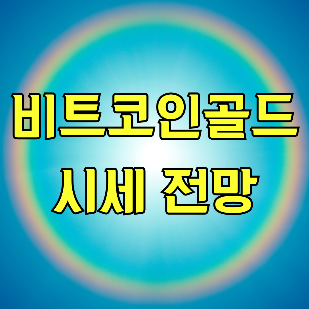 비트코인골드 시세 전망