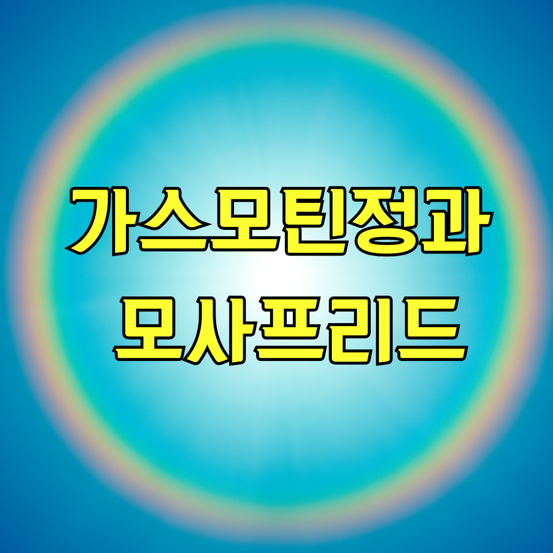 가스모틴정과 모사프리드